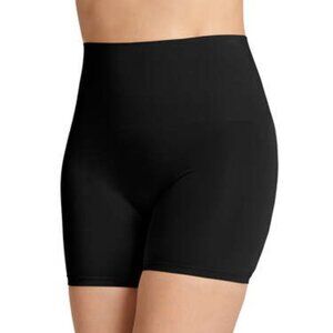 Jockey Essentials Women's Seamfree Slimming Short, Slimming - Black, 2X-3X- NWT